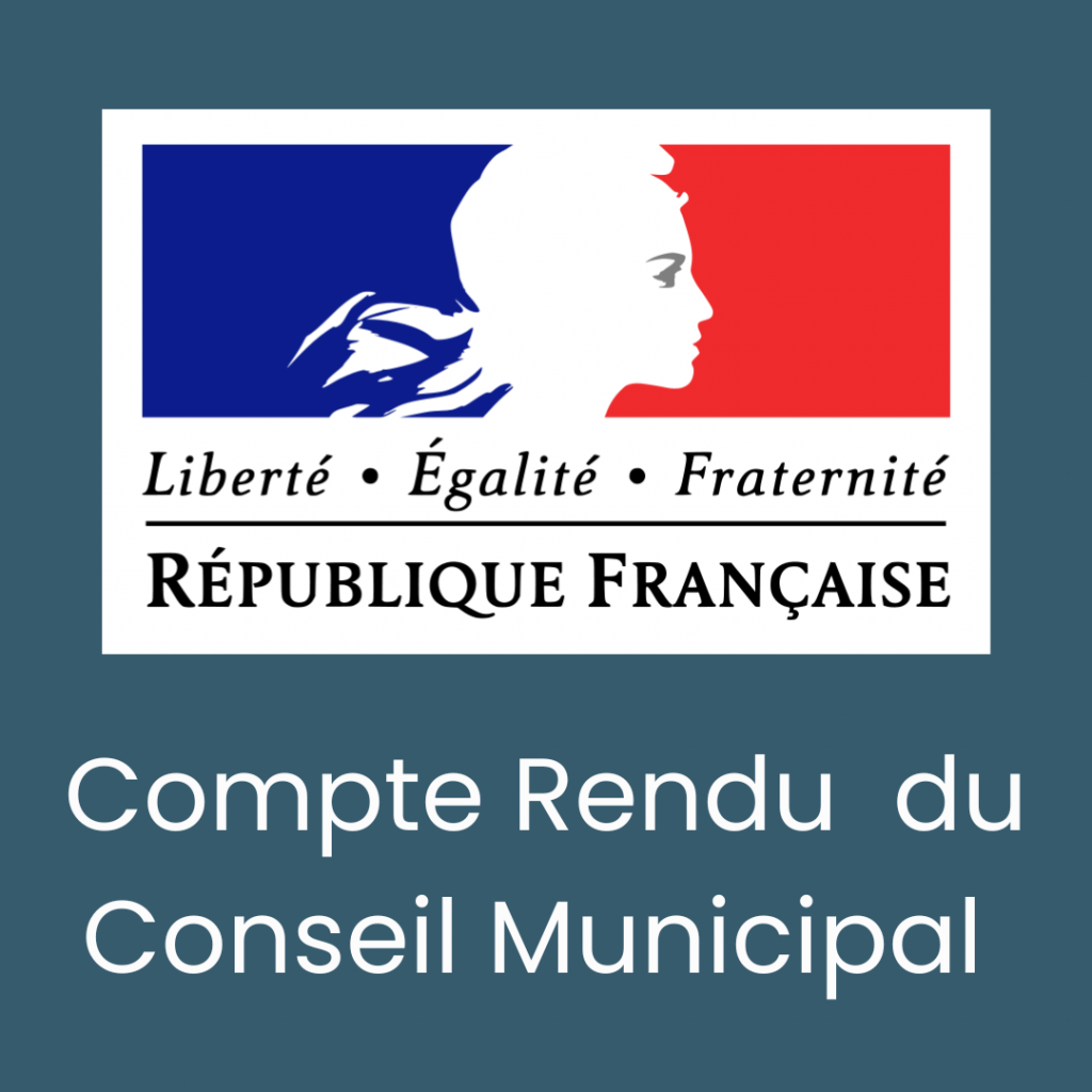 CR du Conseil Municipal (01/03/2019)