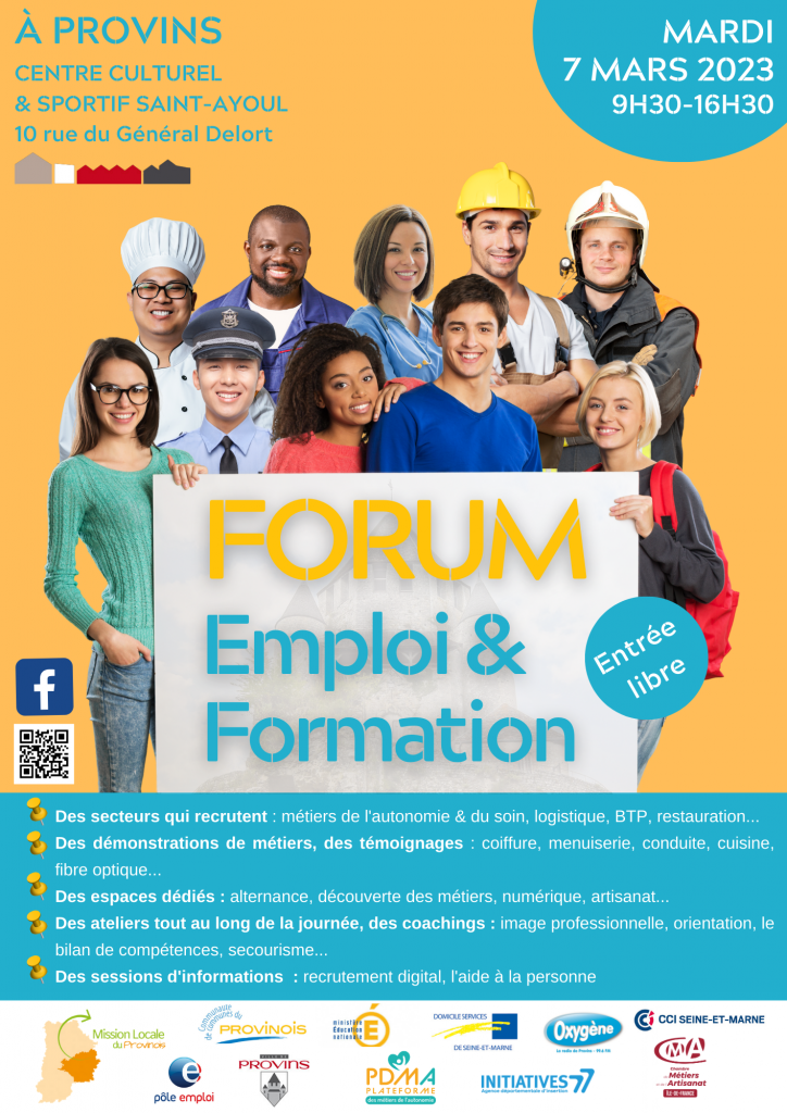 Forum emploi et formation de Provins